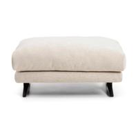 Kave Home Veliro hocker chenille Beige - thumbnail