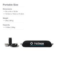 Helinox Table One Hard Top campingtafel - 60 x 39 cm - Zwart - thumbnail