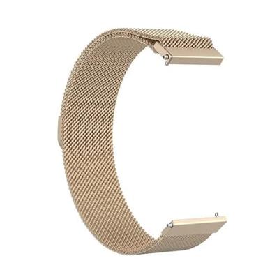 Garmin Forerunner 970 / 570 (47mm) / 255 - Milanese bandje - Vintage goud - thumbnail