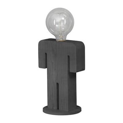 ETH Houten nachtkastlampjeAdam Grey - 05-TL3288-99