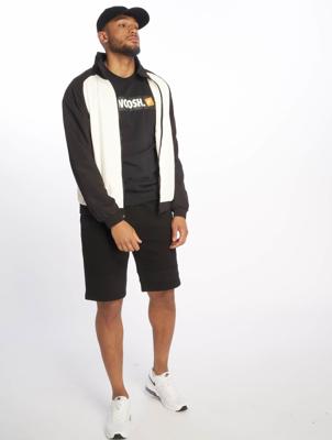 Urban Classics / Zomerjas Crinkle Contrast Raglan in wit Urban Classics / Zomerjas Crinkle Contrast Raglan in wit