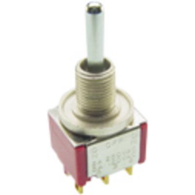 C & K Switches M8373110231 Tuimelschakelaar 115 V/AC, 28 V/DC 5 A 2x aan/aan 1 stuk(s) Tray