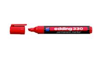 Edding 330 Marker, lijndikte 1-5 mm, rood, 1 stuk - thumbnail