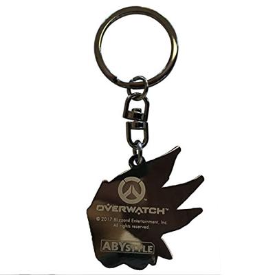 Overwatch Metal Keychain Tracer