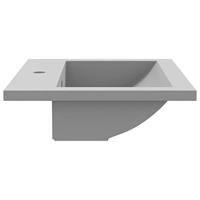 Wasbak 600x450x120 mm graniet grijs - thumbnail