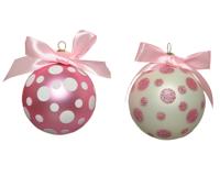 Kerstbal glas d8 cm a2 II KSD - Ksd - thumbnail