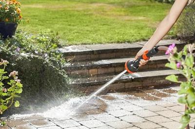 Gardena Profi-System Spray Nozzle with Various Spray Patterns & Ergonomic Lock Button - Making Gardening Easy - thumbnail