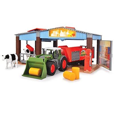 Dickie boerderij en fendt tractor speelset - thumbnail