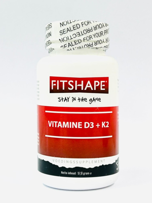 Fitshape Vitamine D3 & K2 Tabletten