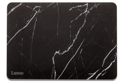 Lunso MacBook Air 13 inch (2018-2019) cover hoes - case - Marble Ace