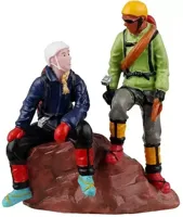 Lemax mountain climbers kerstdorp figuur type 3 Vail Village 2022 - thumbnail