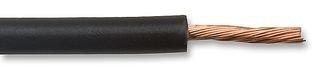 VD draad soepel 6,0mm Zwart (100 meter)