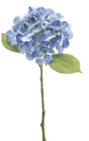 Emerald kunsttak hortensia 47cm blauw - thumbnail