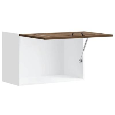 Keukenwandkast Kalmar bewerkt hout bruin eikenkleur Keukenwandkast Kalmar bewerkt hout bruin eikenkleur