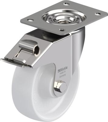 Blickle LEX-PO 150XR-FI Zwenkwiel met rem Wieldiameter: 150 mm Draagvermogen (max.): 300 kg 1 stuk(s) Blickle LEX-PO 150XR-FI Zwenkwiel met rem Wieldiameter: 150 mm Draagvermogen (max.): 300 kg 1 stuk(s)