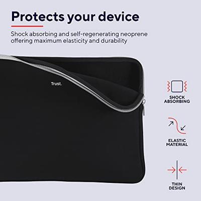 Laptoptas Trust 21248 Zwart 16" - thumbnail