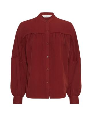 Msch Copenhagen Mschmadie Genette Shirt 19225 Blouse Syrah