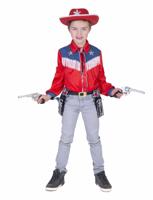 Cowboy Shirt Twee Sterren Jongen - thumbnail