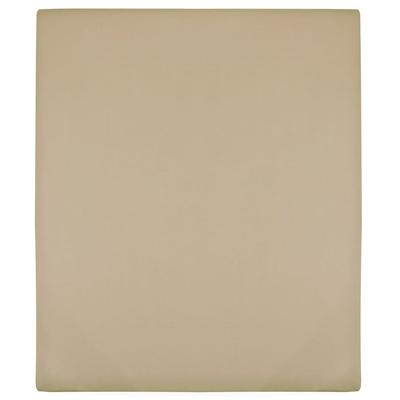 Hoeslakens jersey 2 st 140x200 cm katoen taupe Hoeslakens jersey 2 st 140x200 cm katoen taupe