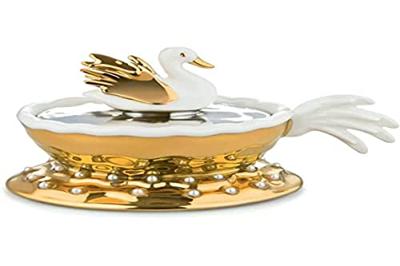 Alessi Fleurs de Jori Kerstornament Narciso porelein 12 cm