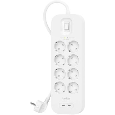 Belkin SRB004vf2M Stekkerdoos Wit CEE-stekker 1 stuk(s) Belkin SRB004vf2M Stekkerdoos Wit CEE-stekker 1 stuk(s)