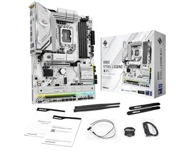 Asrock B860 Steel Legend WiFi Intel B860 LGA 1851 (Socket V1) ATX - thumbnail