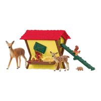 Schleich farm world de bosdieren voeren 42658 - thumbnail