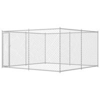Hondenkennel voor buiten 383x383x185 cm - thumbnail