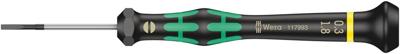 Wera 2035 Elektronica en fijnmechanica Platte schroevendraaier Kopbreedte: 1.8 mm Koplengte: 40 mm Wera 2035 Elektronica en fijnmechanica Platte schroevendraaier Kopbreedte: 1.8 mm Koplengte: 40 mm