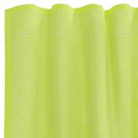 Gordijnen voile met roedezakken 2 st appelgroen - thumbnail