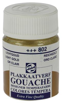 Talens Gouache Extra Fine Quality Fles 16 ml - Lichtgoud 802