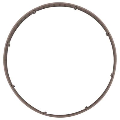 Kerstboomrok 65x23 cm kunststof bruin Kerstboomrok 65x23 cm kunststof bruin