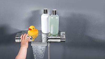 GROHE Grohtherm 2000 badkraan thermostatisch met tray chroom 34464001