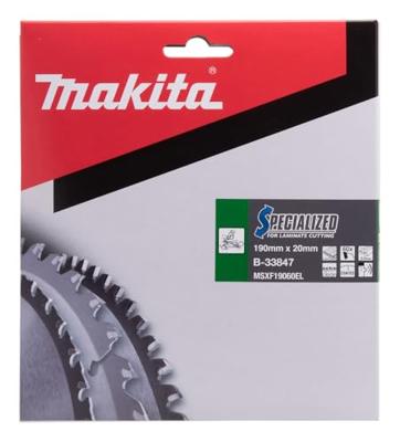 Makita Accessoires Afkortzaagblad | Gemelamineerd | 190X20X2,0 60T 20G - B-33847