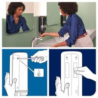 Zeepdispenser Tork S4 Elevation 1000ml zwart 564508 - thumbnail