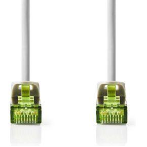Nedis CAT7 Netwerkkabel | S/FTP | RJ45 Male | RJ45 Male | 3.00 m | Snagless | Rond | LSZH | Grijs | Label - CCGL85420GY30