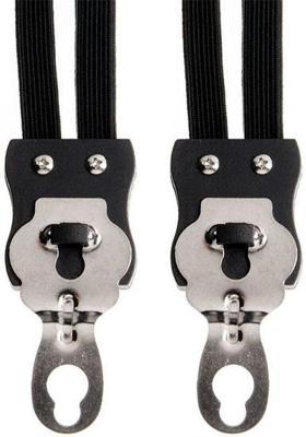 Simson Snelbinder trio extra kort met 3 binders - zwart