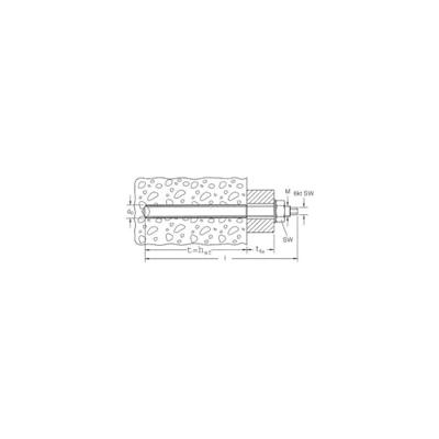 Fischer RGM 10X130 ANKERSTANG 10 St - 50257 Fischer RGM 10X130 ANKERSTANG 10 St - 50257