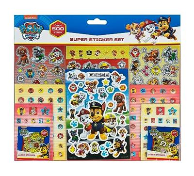 Stickerset Paw Patrol 500-Delig