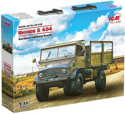 ICM Unimog S 404, German military truck 1/35 ICM Unimog S 404, German military truck 1/35