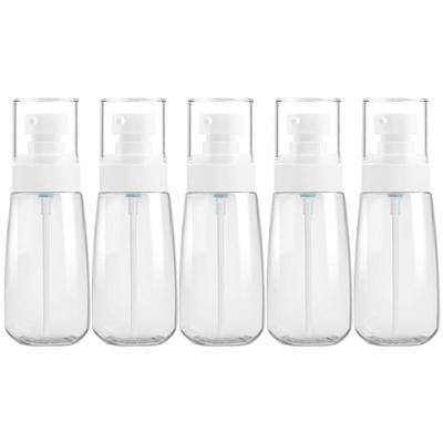 5 STKS reizen plastic flessen lekvrije draagbare reisaccessoires kleine flessen containers 80ml (transparant) 5 STKS reizen plastic flessen lekvrije draagbare reisaccessoires kleine flessen containers 80ml (transparant)