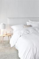 Beddinghouse Beddinghouse Gloss Dekbedovertrek White 240x200/220 cm - thumbnail