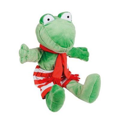 Bambolino Toys de wereld van kikker pluchen knuffel, 20cm