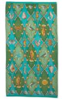 Pip Studio Pip Studio Little Sea Beachtowel - Groen 100x180 cm - thumbnail