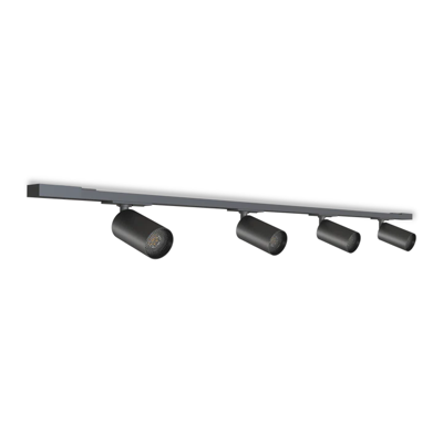 Tracklight 4-Lichts Plafondlamp Zwart Tracklight 4-Lichts Plafondlamp Zwart
