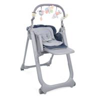 Chicco kinderstoel Polly Magic 85-106 cm staal grijs/blauw - thumbnail