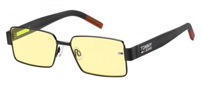 Tommy Hilfiger zonnebril 0005/S cat.3 nylon/staal zwart/geel