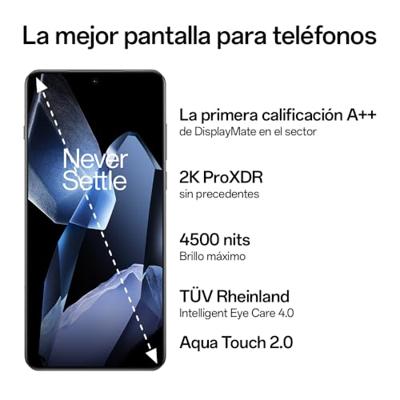 OnePlus Snapdragon 8 Elite NFC 6.82 AMOLED 2K 120Hz drievoudige camera 50MP 6000mAh IP69/IP68 Dual SIM CPH2653 Global Cellular Version zwart