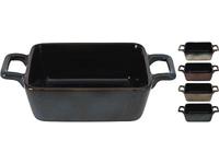 Ovenschaal aardewerk 13,5x11x5cm - thumbnail