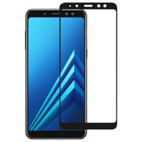 Volledige lijm volledige cover Screen Protector gehard glas film voor Galaxy A5 (2018) & A8 (2018) - thumbnail